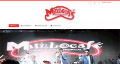 Desktop Screenshot of mambocafe.com.mx